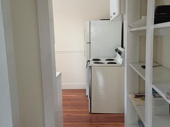 Hallway looking into kitchen
