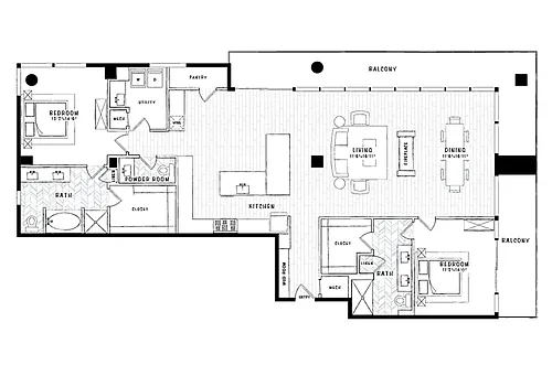 Floor plan PH2