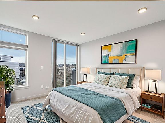 Primary Bedroom, Staged