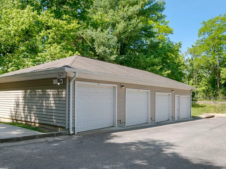 Detached garages available for an additional fee