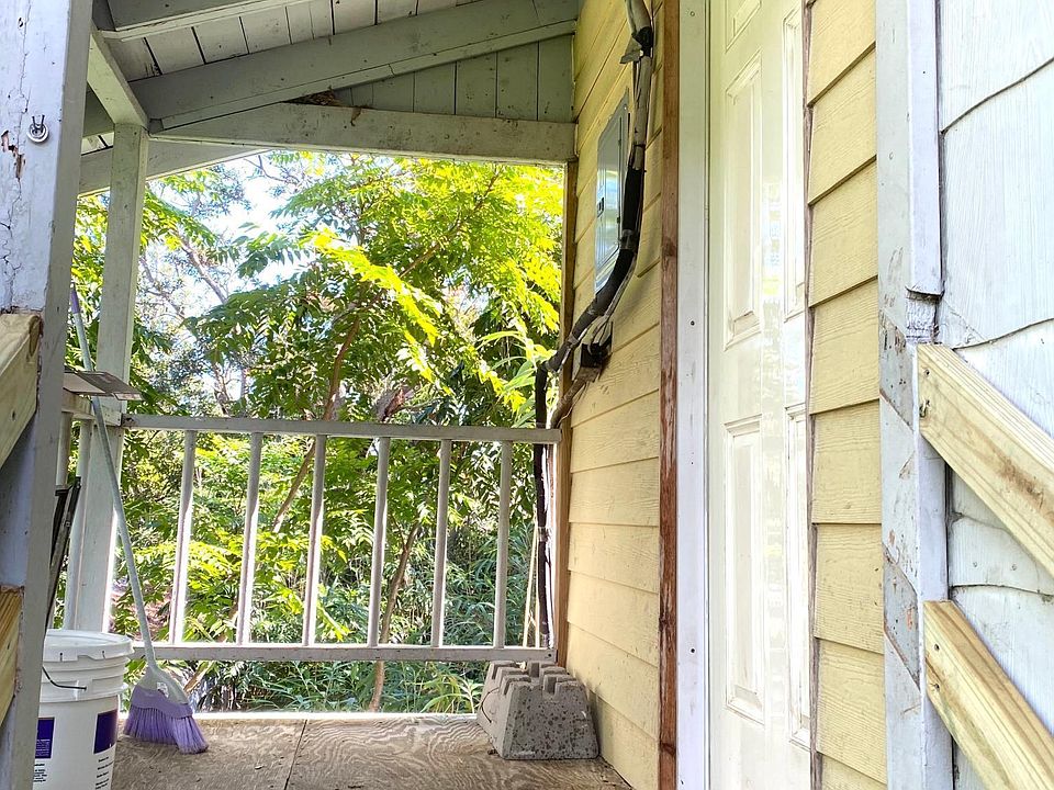 Small porch/patio entry way