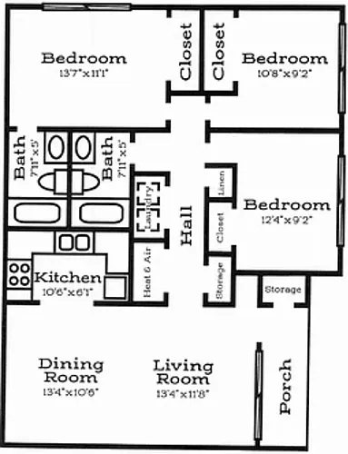 Floor plan The Eastmount