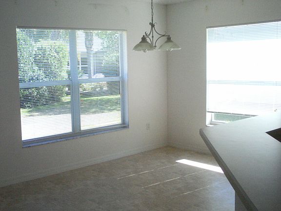 bright eat-in kitchen area