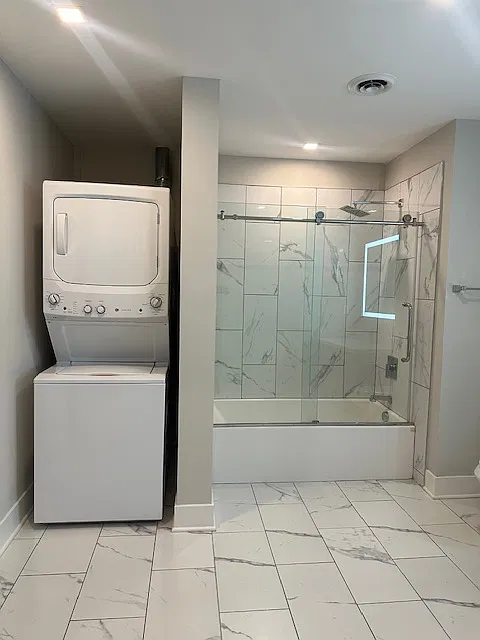 Washer and dryer