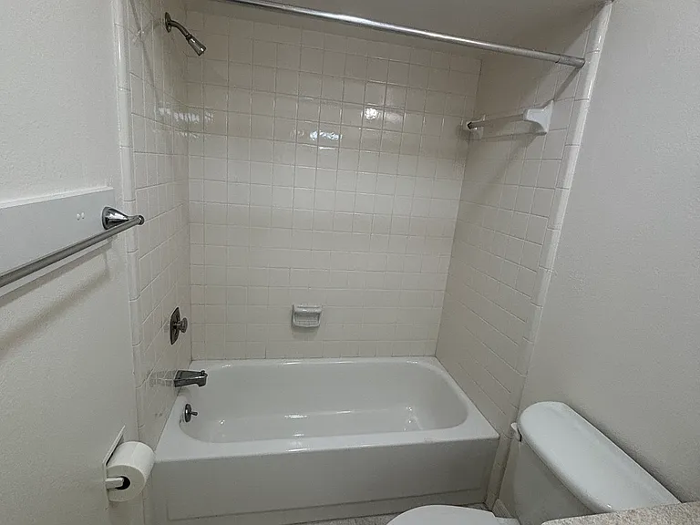 Master bath with tub.