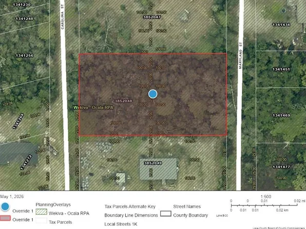 Maryland St, Paisley, FL 32767
