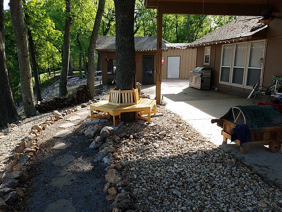 note: gazbo, rock garden
