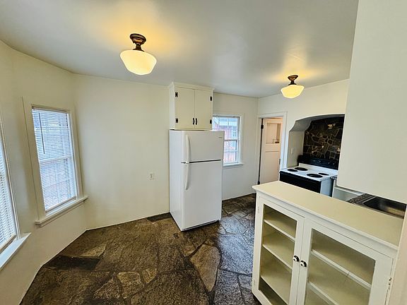 Kitchen and dining area