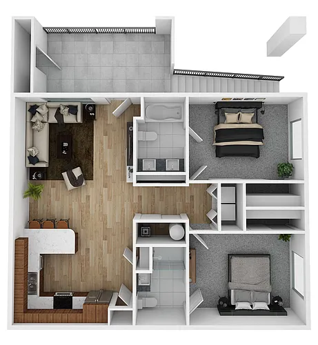 Floor plan B2