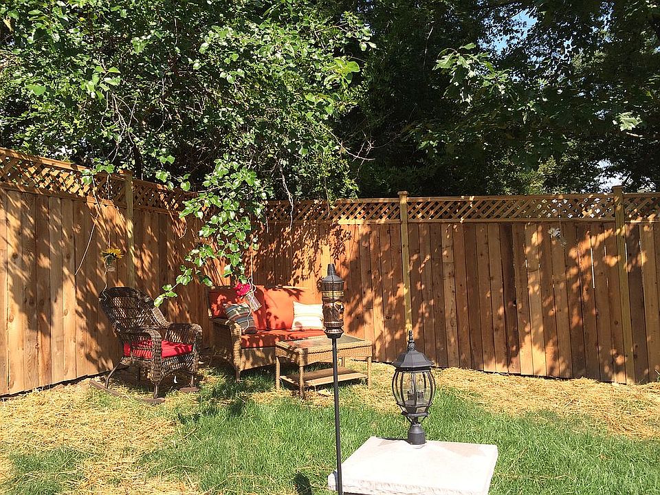 Portion of backyard 