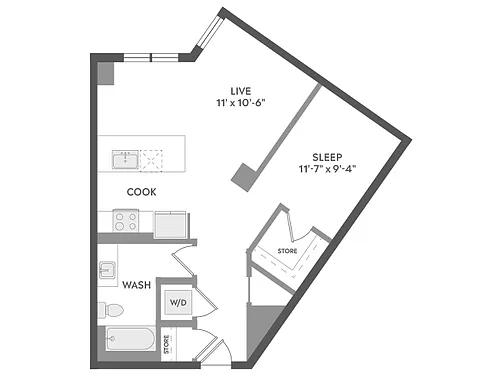 Floor plan E2b