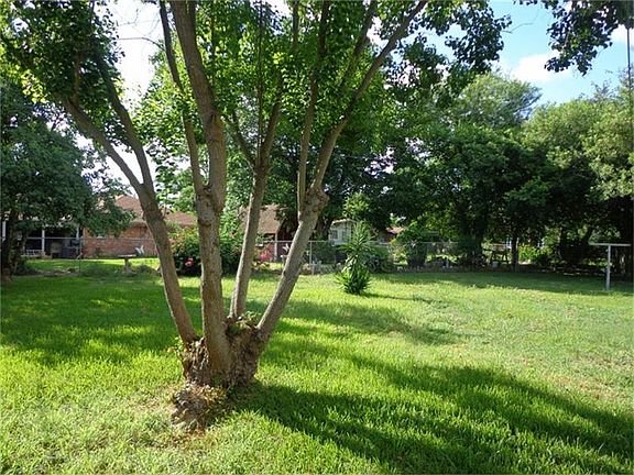 huge back yard and covered patio