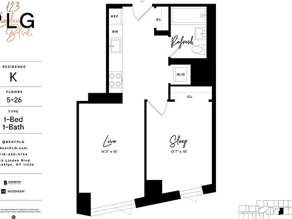 2nd image of 123 Linden Blvd #C23k