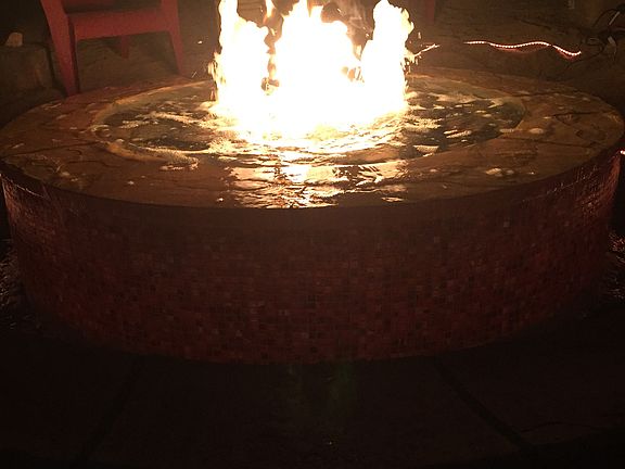 Fire/water feature