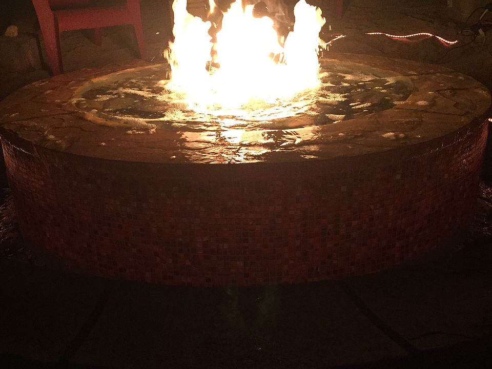 Fire/water feature