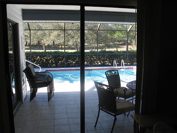 Patio from Sitting Room