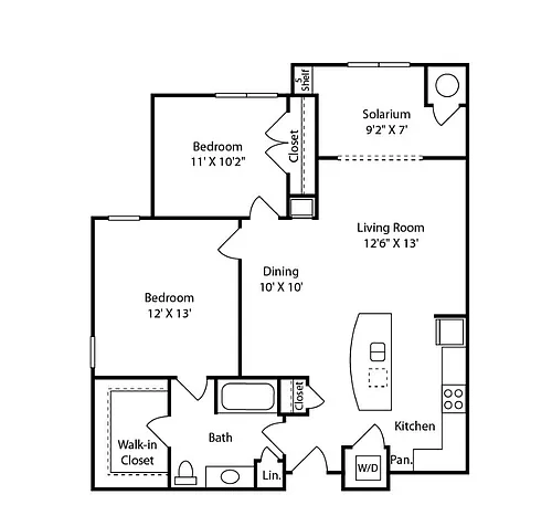 Floor plan B1