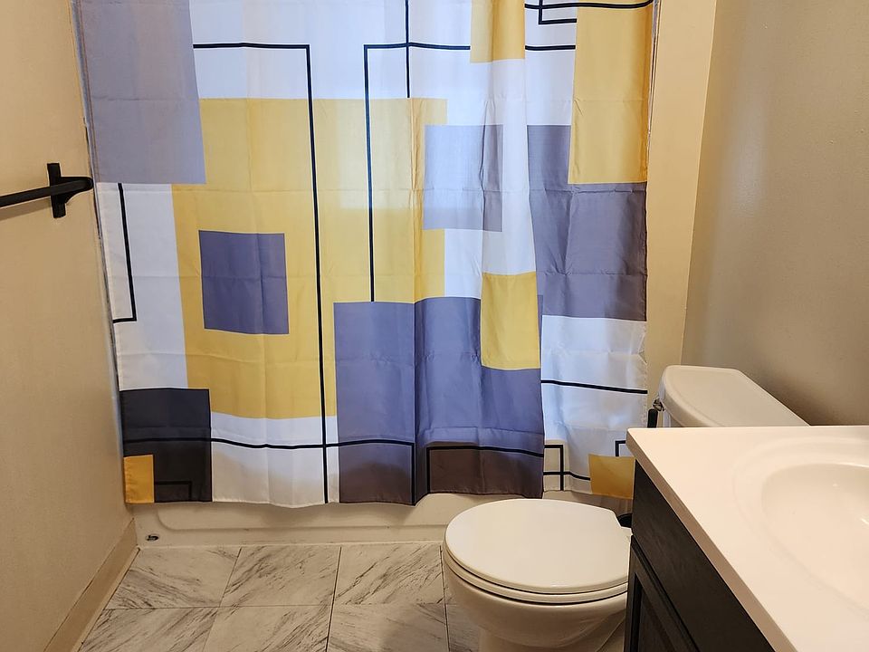 One bathroom