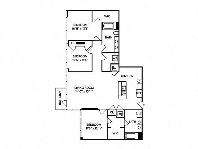 Floor plan C4 - Penthouse 732