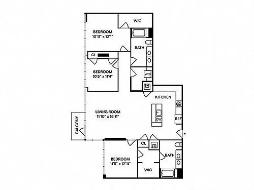 Floor plan C4 - Penthouse 732