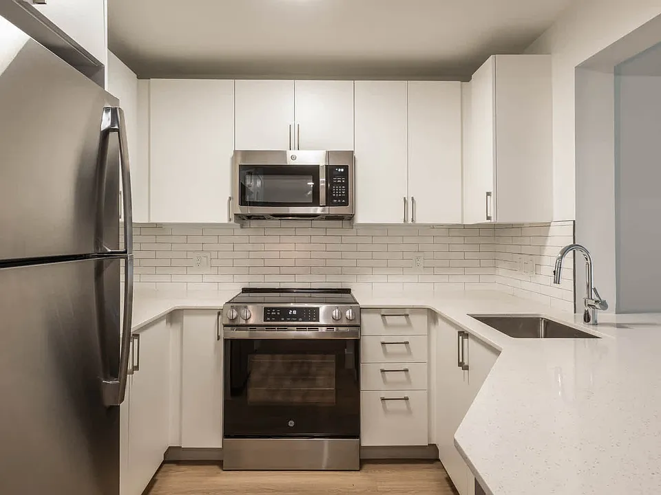 Kitchen with Stainless Steel Appliances
