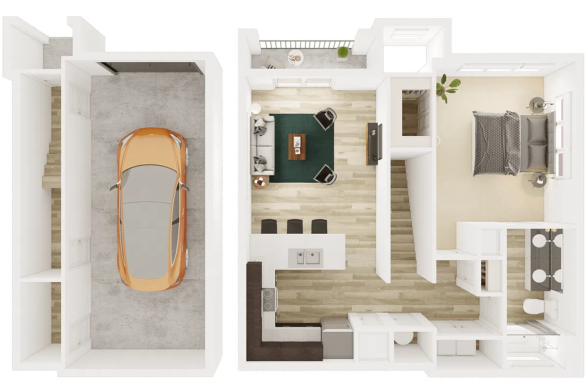 Floor plan TH1
