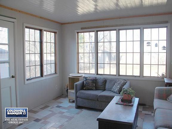 Family room overlooking yard