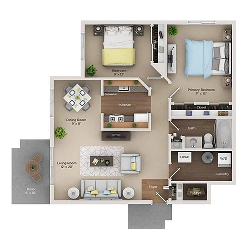 Floor plan B