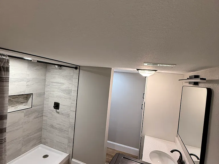 Bathroom in basement