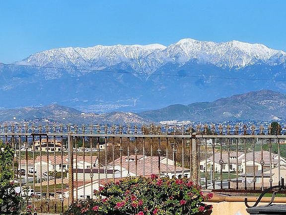 View of the mountains