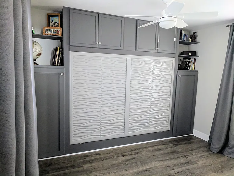 Murphy bed in 2nd bedroom