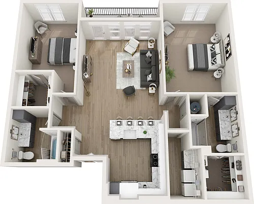 Floor plan Sepia