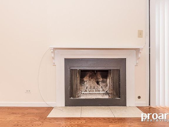 Wood Burning Fireplace