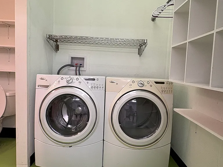 Washer and dryer