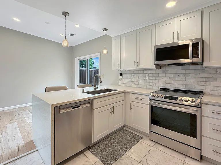 Kitchen To Dining View