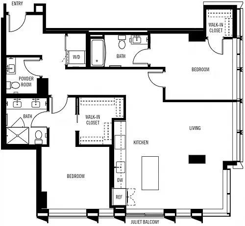 Floor plan 2E