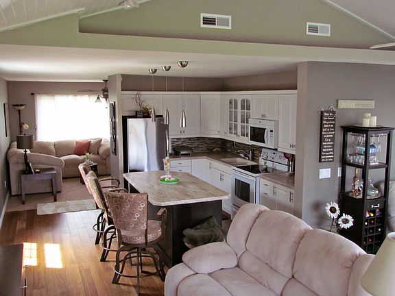Open concept Kitchen/Living