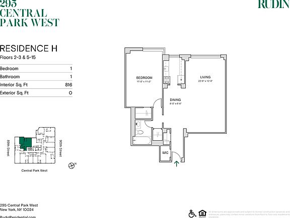 2nd image of 295 Central Park W APT 6H