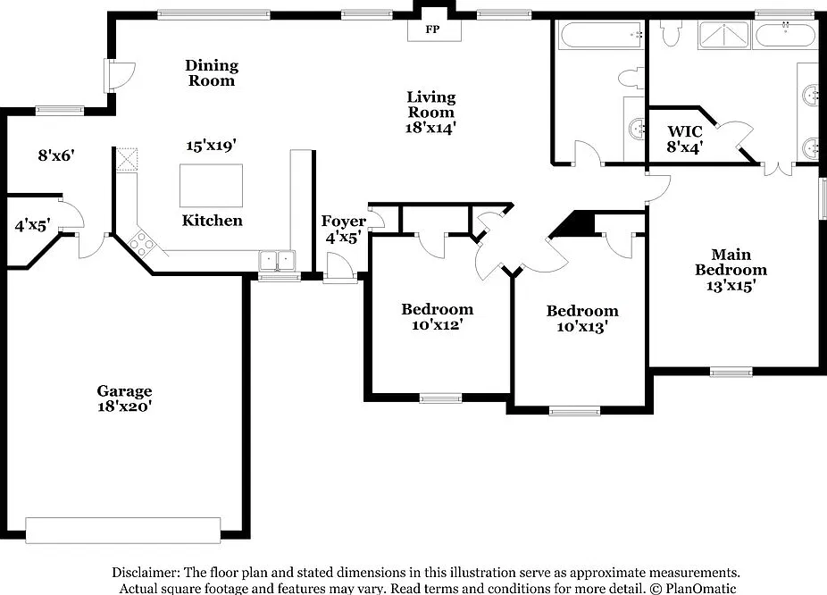 3 bed, 2.0 bath, 1585 sqft, $1,825 — Photo 2
