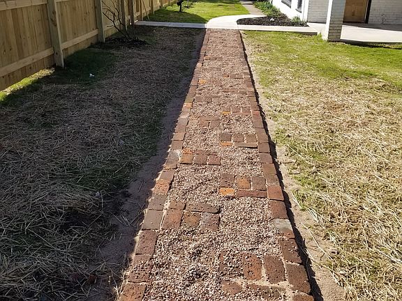 Walkway to house