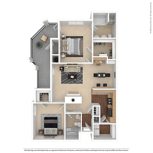 Floor plan Barton Creek