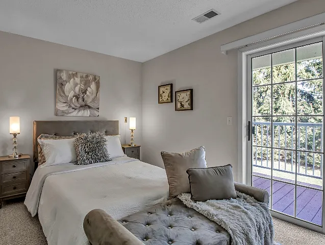 2nd Bedroom with Balcony