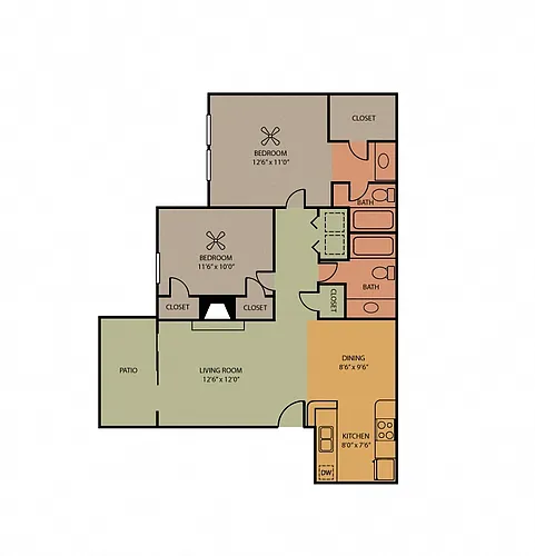 Floor plan Albany