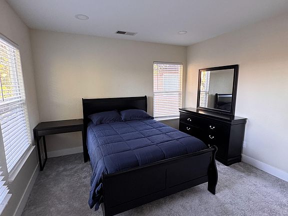 Desk and Chair Mirrored Dresser