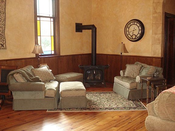 Gas wood burner