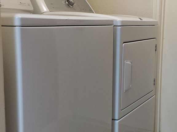 Full size washer and dryer