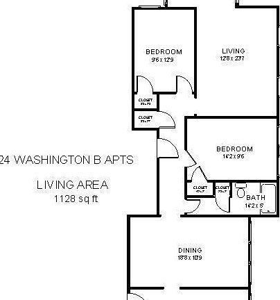 2nd image of 32 Washington Blvd APT 3A