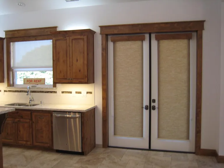 Dishwasher & French Doors