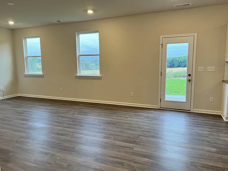 Family room and Dining area