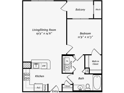 Floor plan A6